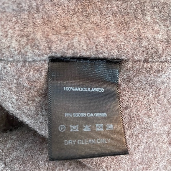 Nic + Zoe Black & Tan Lace Burnout Wool Blazer Jacket Size Petite Medium - Picture 12 of 15